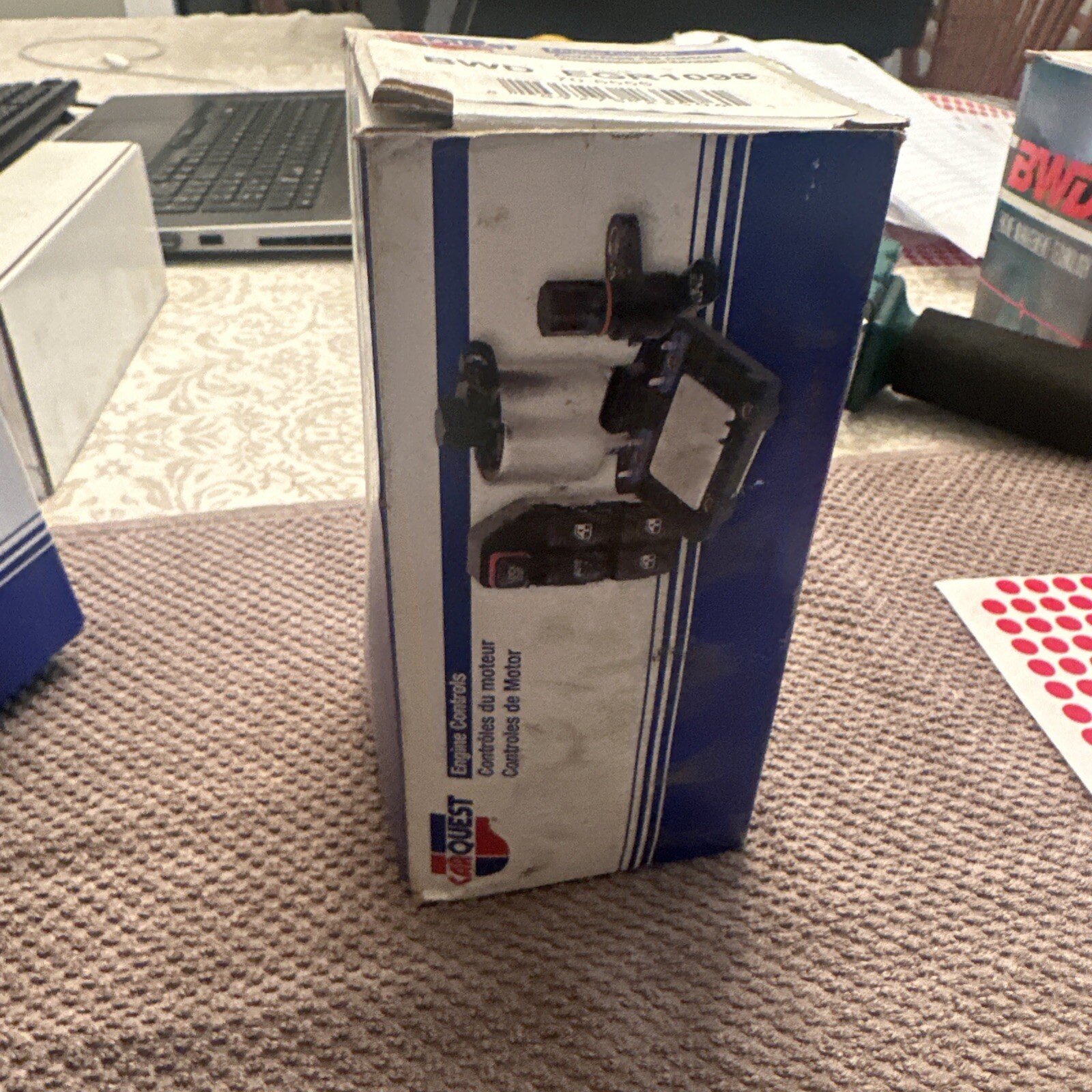 Exhaust Gas Recirculation (EGR) Valve-Valve CARQUEST EGr1098 BWD - Image 9