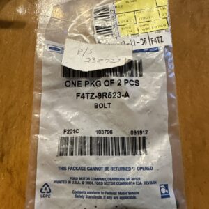 F4TZ9R523A - BOLT - Ford (2) Bolts