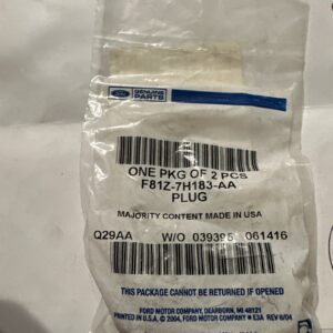 F81Z7H183AA - (2) PLUGs- Ford