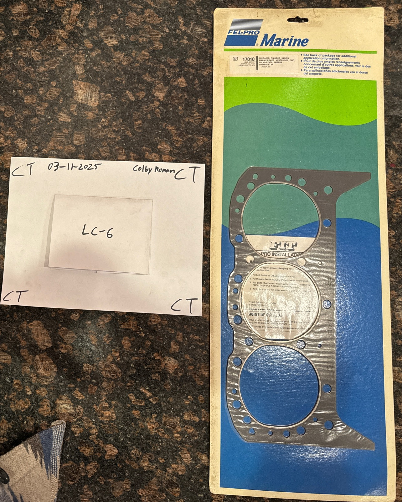 FEL-PRO 17010 Marine Head Gasket - GM 4.3L