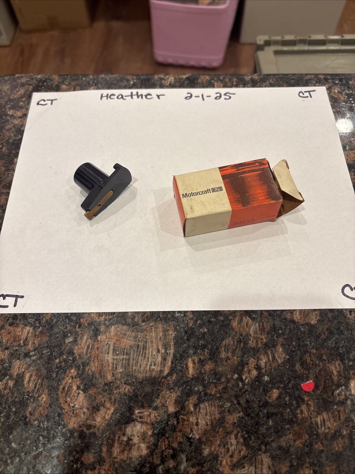 FORD MOTORCRAFT ROTOR DR-92 DIFZ-12200-A