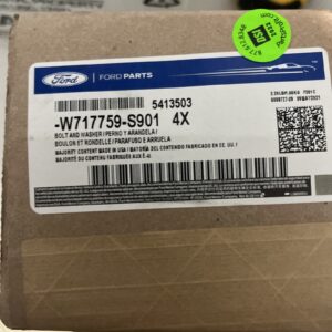 FORD OEM 17-18 F-350 Super Duty Frame-Mount Bolts (4x) W717759S901