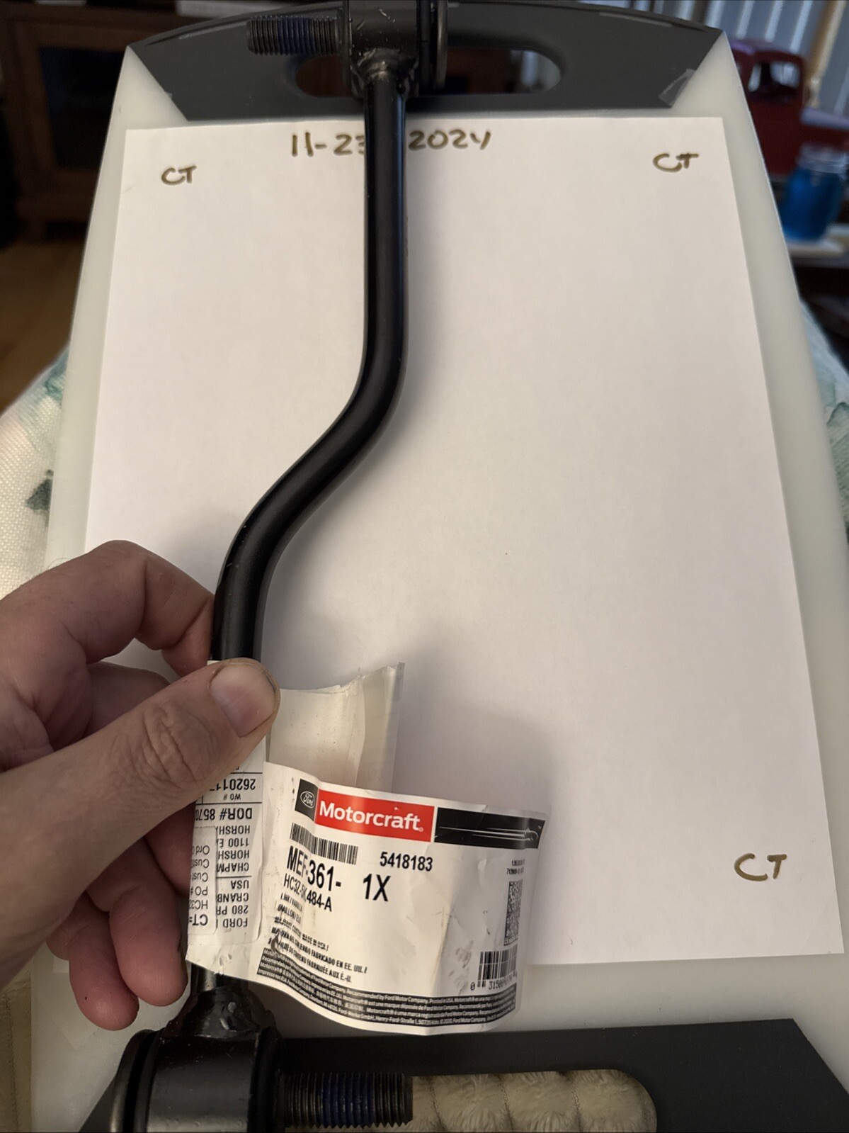 FORD OEM 17-18 F-350 Super Duty Stabilizer Sway Bar-Rear-Link HC3Z5K484A