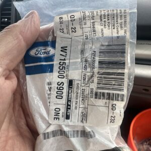 FORD OEM Turbocharger Turbo-Water Inlet Bolt W715500S900 (2) Bolts