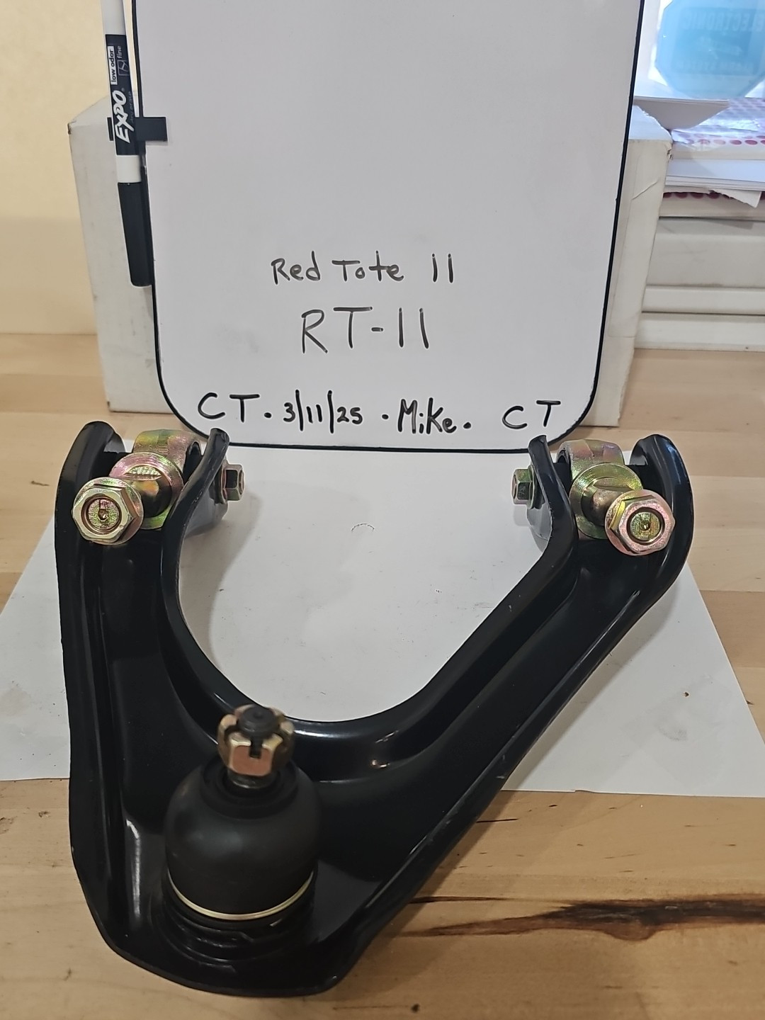 Falcon K9816 Front Left Upper Control Arm & Ball Joint For 1990-1993 Accord