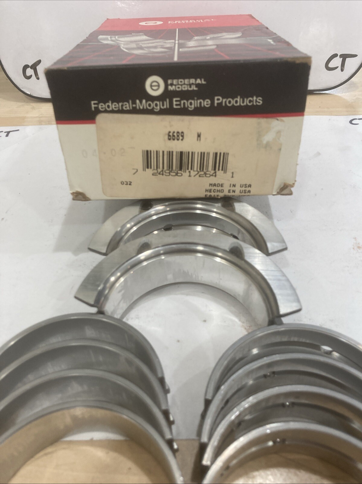 Federal-Mogul 6689M Engine Crankshaft Main Bearing Set - Image 3