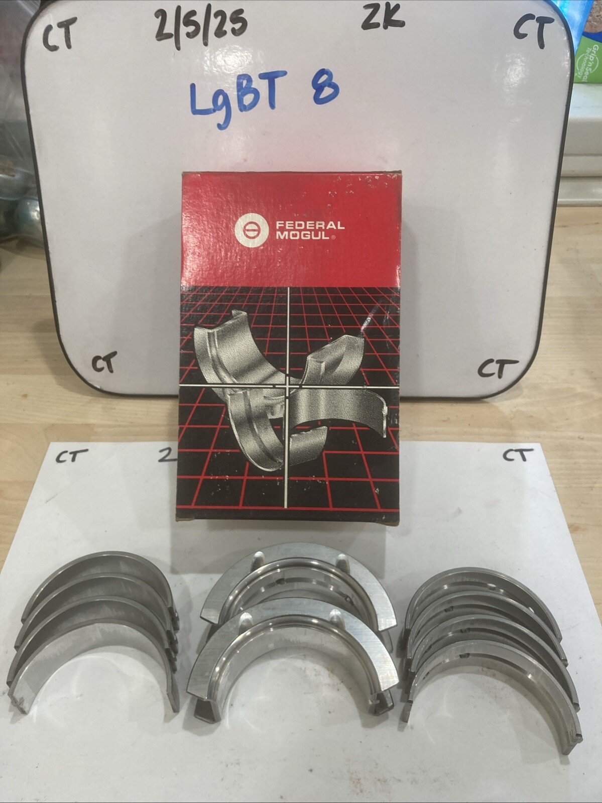 Federal-Mogul 6689M Engine Crankshaft Main Bearing Set