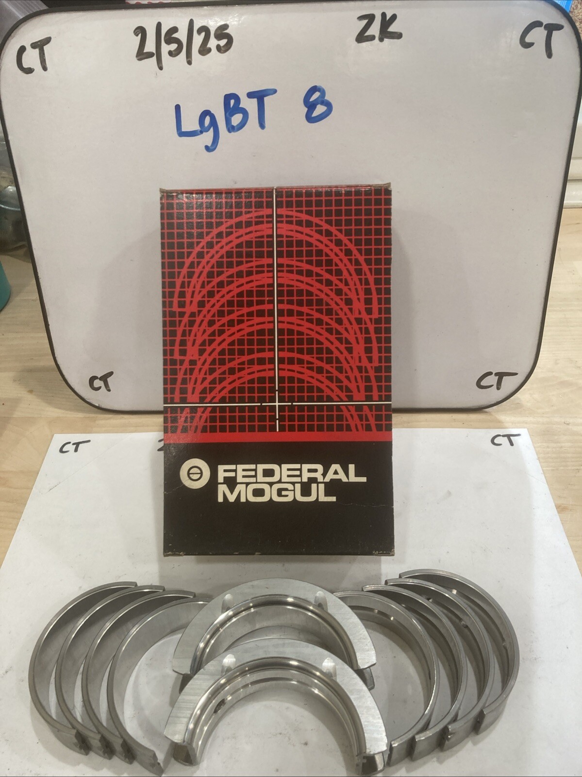 Federal-Mogul 6690M10 Engine Crankshaft Main Bearing Set fit 85-93 GM 2.5L