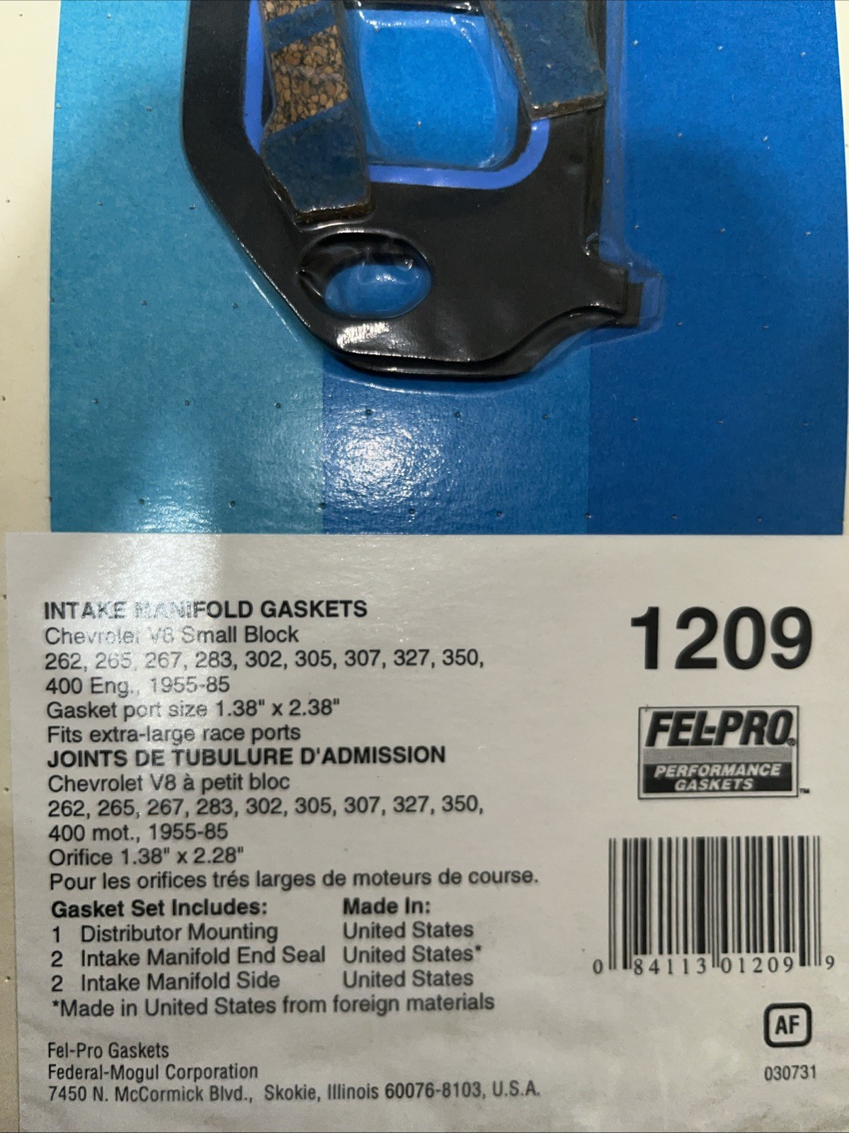 Fel-Pro 1209 Performance Intake Manifold Gasket Set - Image 3