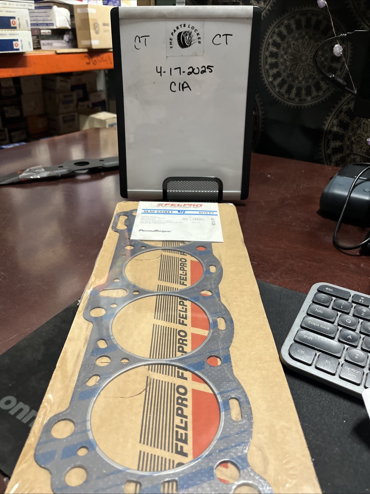 Fel-Pro 8215 PT Cylinder Head Gasket For Select 88-97 Honda Isuzu Models