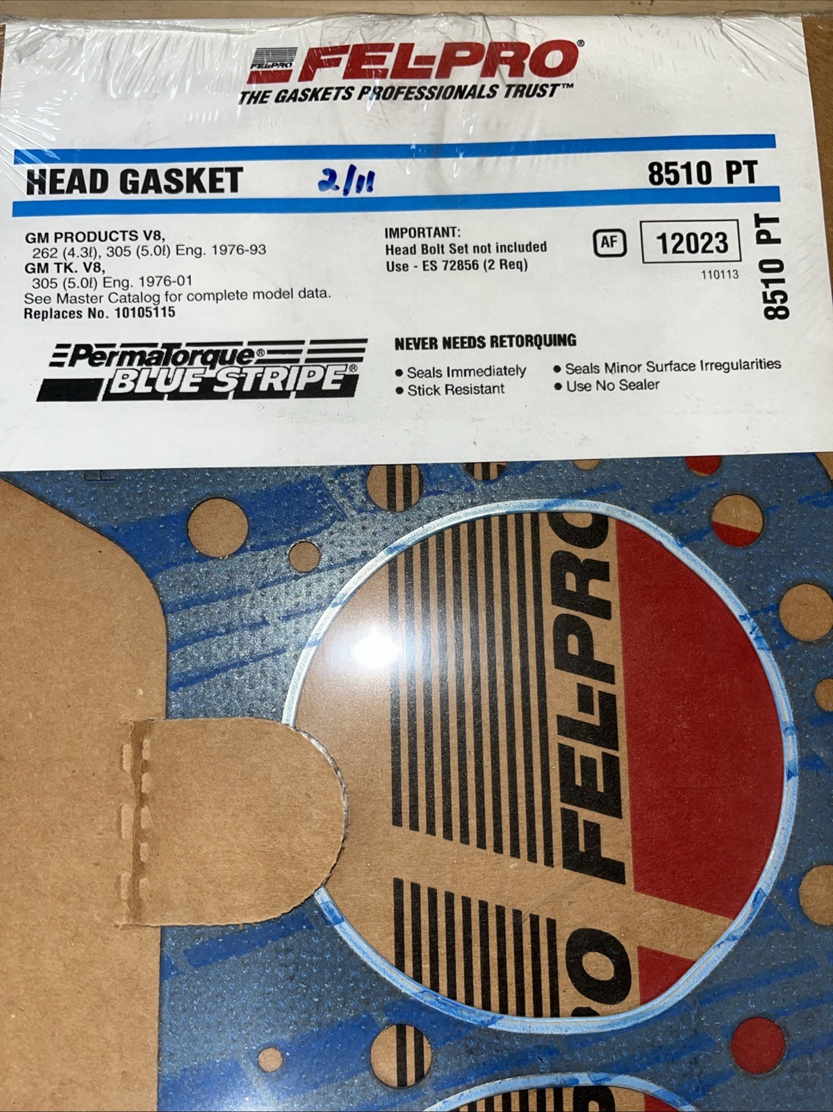 Fel-Pro 8510 PT Cylinder Head Gasket - Image 3