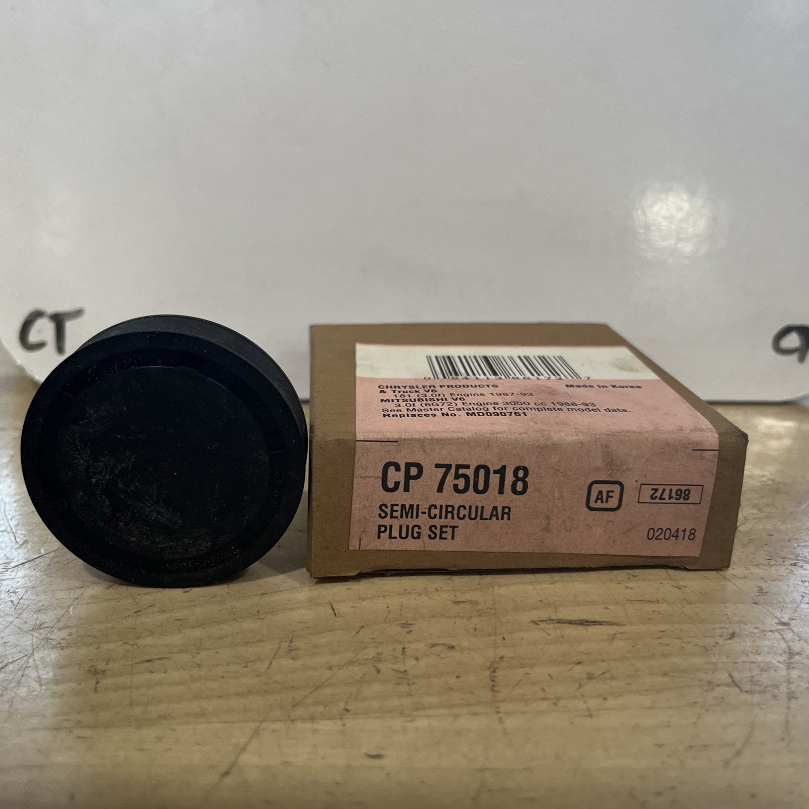 Fel-Pro CP 75018 Camshaft Semi-Circular Plug - Image 4