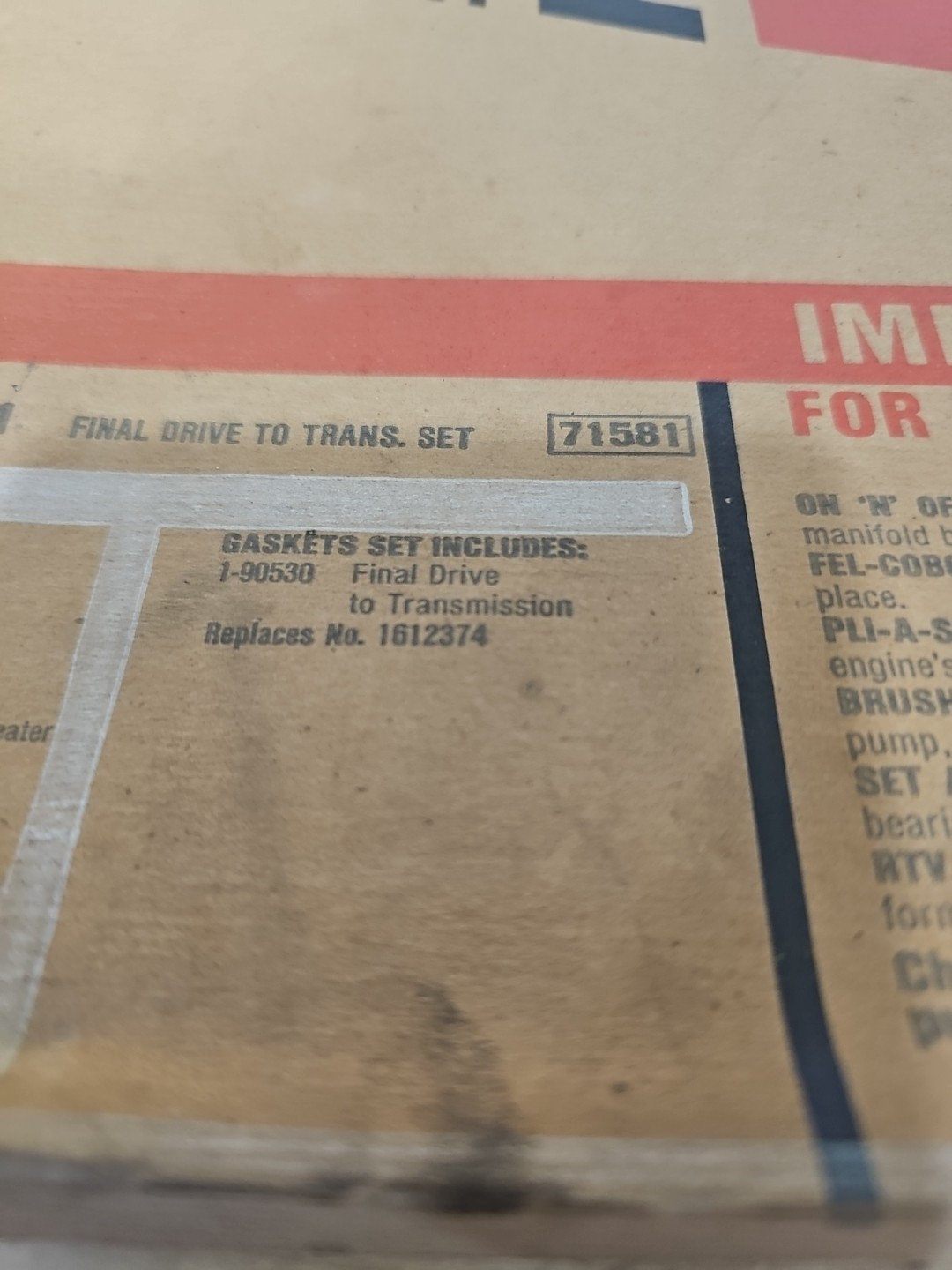 Fel-Pro RDS 55191 Gasket Fits Select 79-81 GM V8 See Photos - Image 4