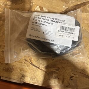 Fit For 2007-13 Chevy Silverado 1500 2500 Wheel Fender Flares Cover Pocket Rivet