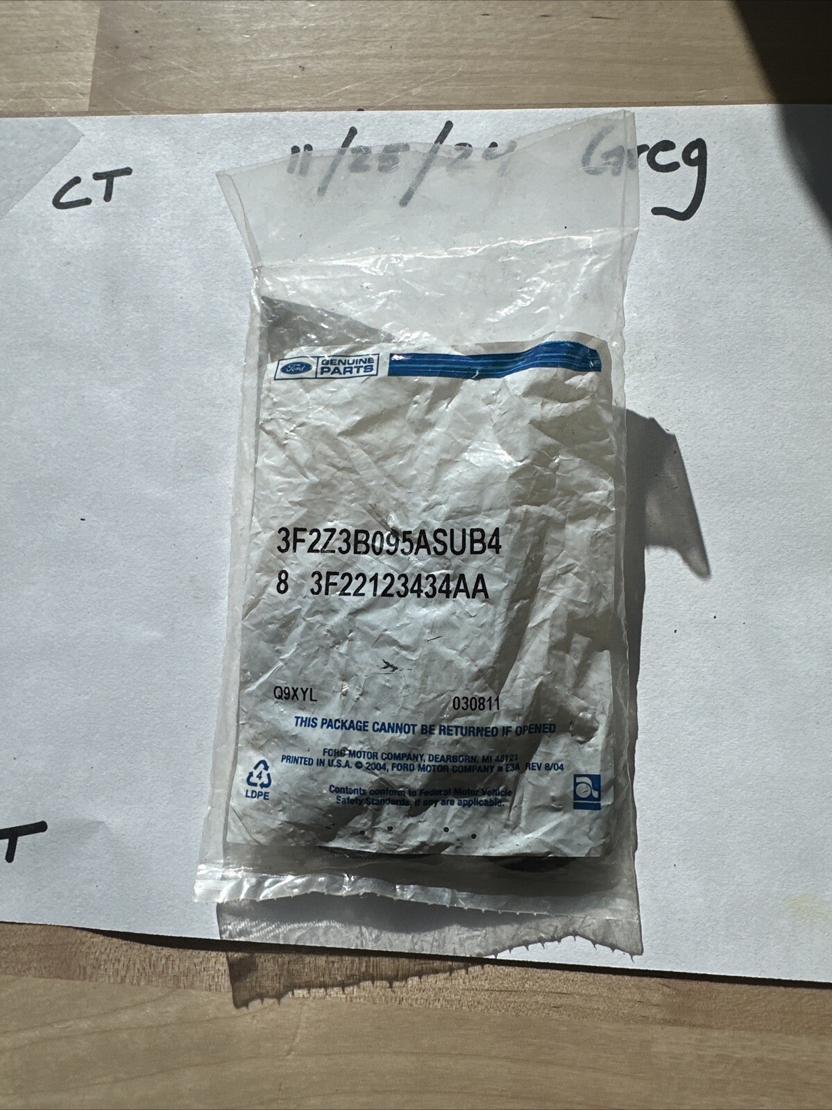 🔥Ford 3F2Z3B095ASUB4 Pack of 8 Washers🔥