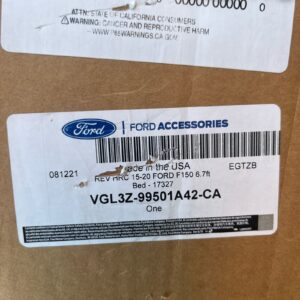 Ford Covers - Hard Roll Up, For 6.5 Bed Ford Part No.: VGL3Z-99501A42-CA
