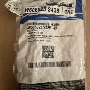 Ford OEM NOS W506023-S439 Bolts 4 Pack