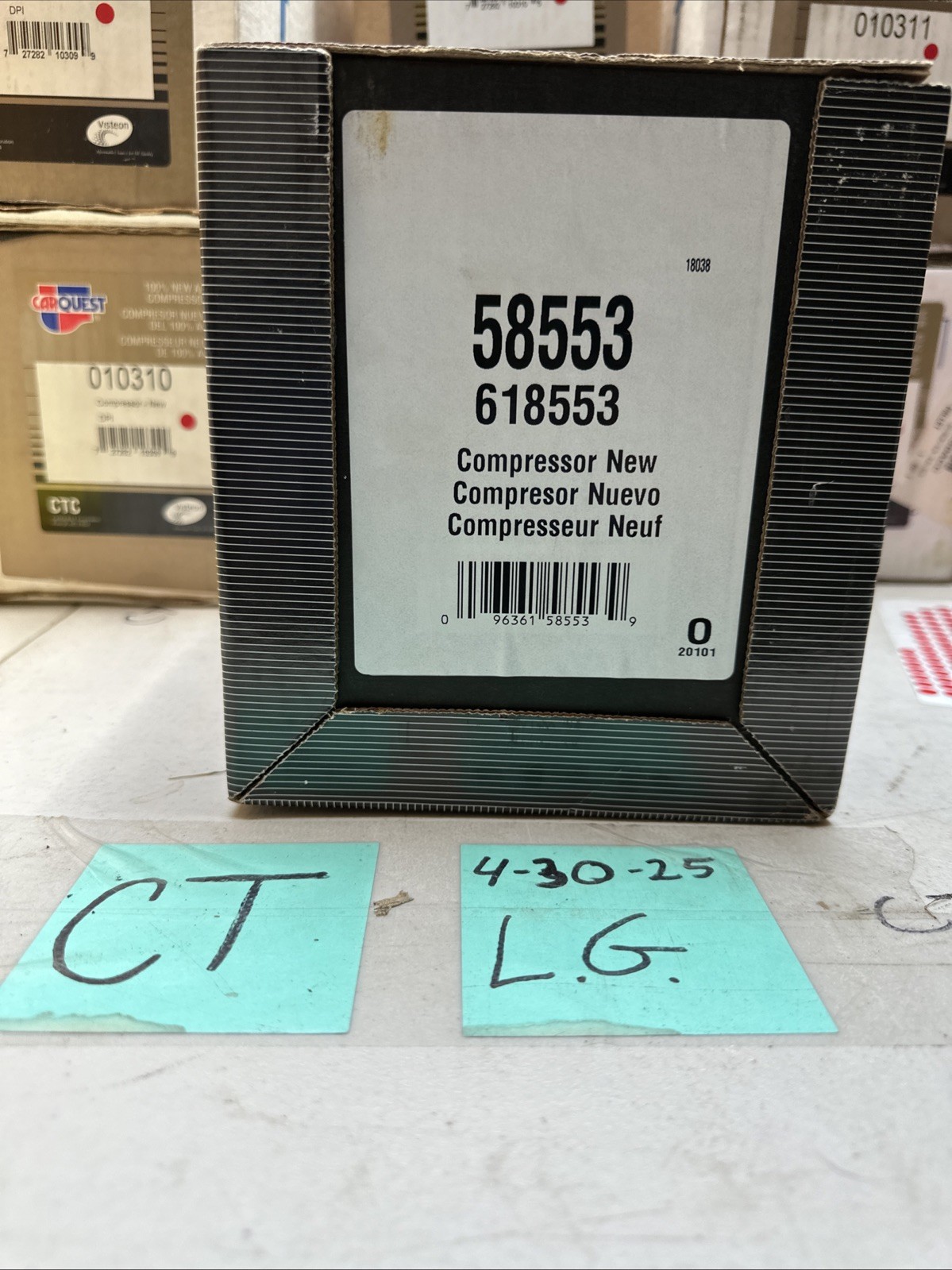 Four Seasons 58553 Compressor with Clutch Brand New 618553