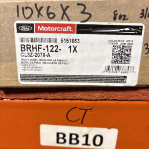 Frt Brake Hose  Motorcraft  BRHF122 CL3Z-2078-A