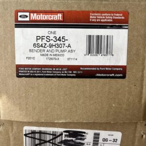 Fuel Pump and Sender Assembly Motorcraft PFS-345, 6S4Z-9H307-A