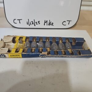 GE Miniature Automotive Light Bulb 212-1 New Open Box** 1 Package Of 8 Bulbs