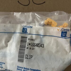 GENUINE GM LOCK ROD CLIP GM# 16640343 OEM NOS