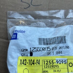 GENUINE GM OEM ENGINE OIL FILTER SEAL #12559095 NOS