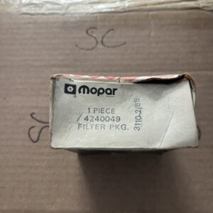 GENUINE MOPAR 4240049 FILTER PACKAGE NOS