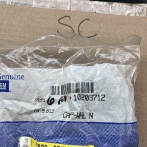 GM 10203712 Wheel Nut Cap *Black 1993-1998 GM *sold Individually *