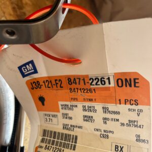 GM 84712261 Pipe Assembly, F/Tnk Fil (W/ Fil Hose)