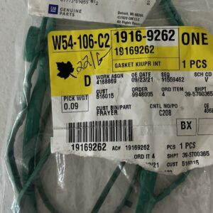 GM Genuine Parts 19169262 Engine Intake Manifold Gasket Set