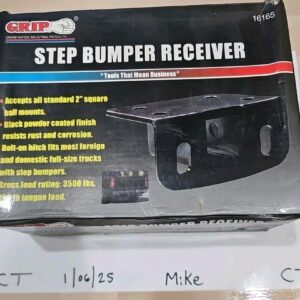 GRIP Step Bumper Receiver P/N: 16165