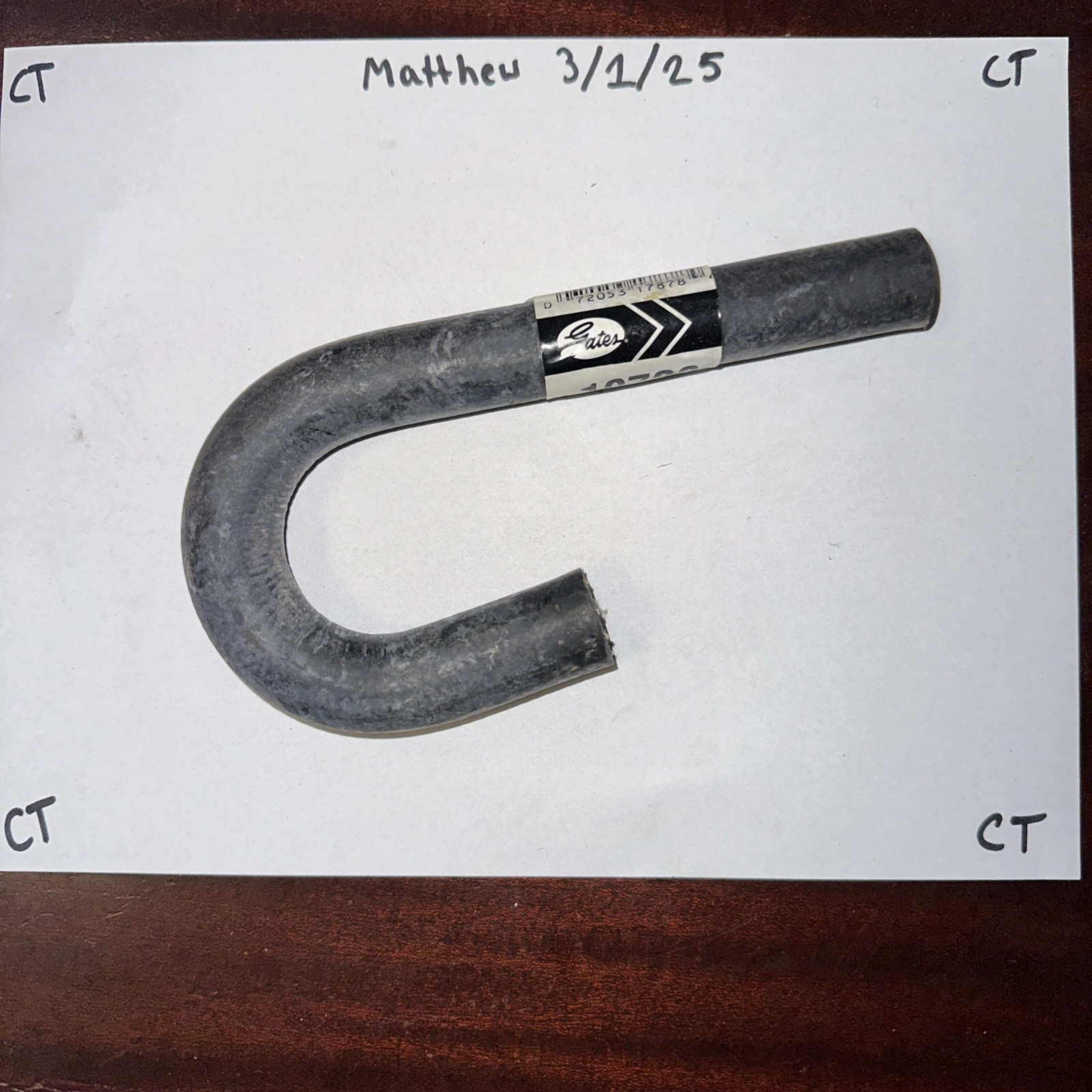 Gates 18700 Premium Molded Heater Hose