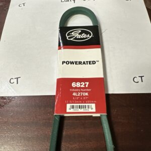 Gates 6827 Accessory Drive V-Belt/FHP Medium Horse-Power For Mowers/Snow Blowers