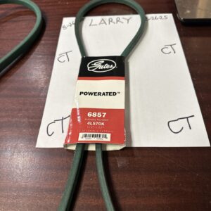 Gates 6857 PoweRated FHP Medium Horse-Power V-Belt 1/2” x 57”