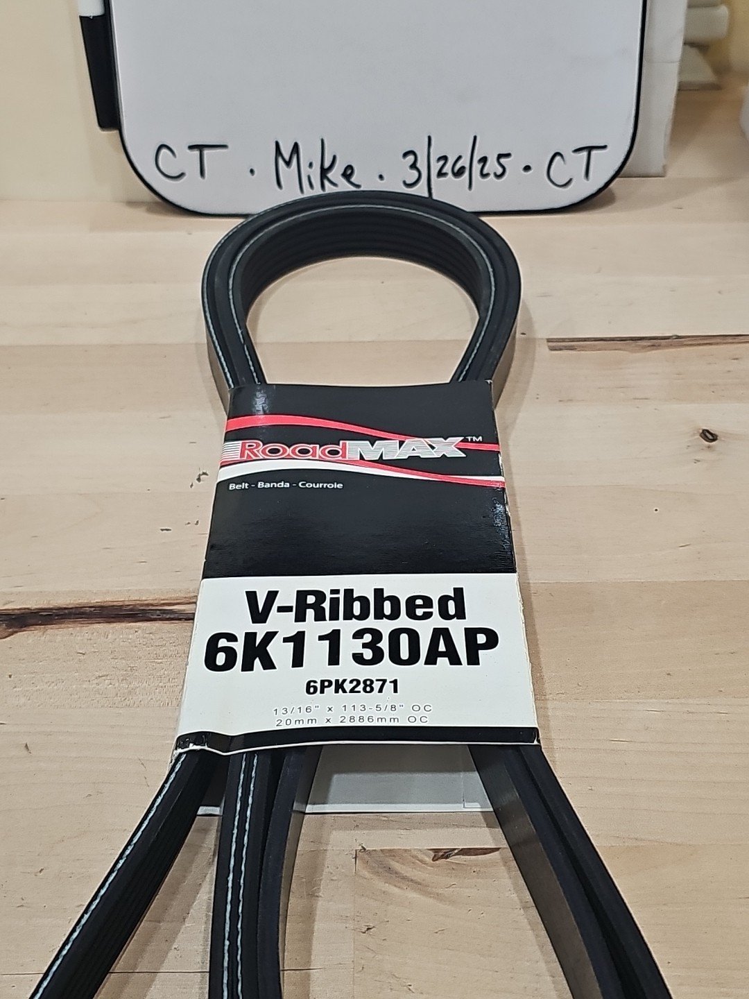 Gates 6K1130AP Serpentine Belt - Image 3