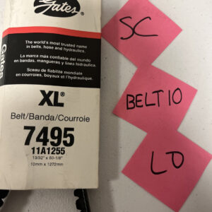 Gates 7495 XL 11A1255 Heavy Duty High Capacity Accessory Drive V-Belt