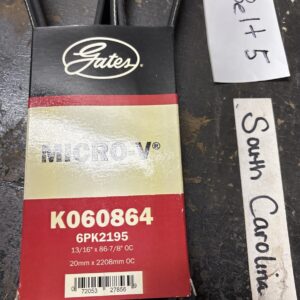 Gates K060864 Serpentine Belt Micro V Serpentine Drive Belt