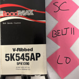 Gates Standard V-Ribbed 5K545AP Serpentine Drive Belt