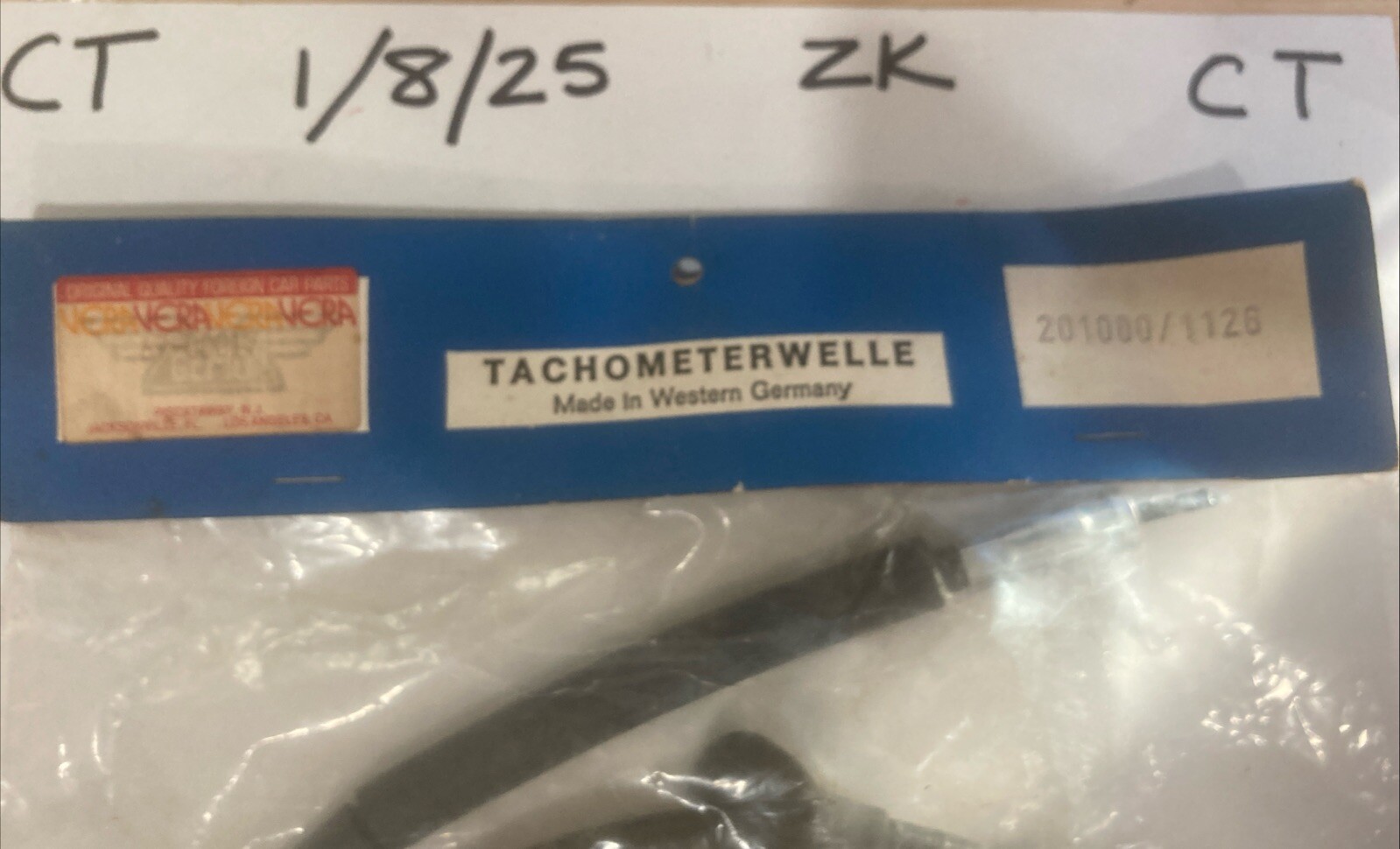 Gemo Speedometer Cable 201000/1126 (Vera 67-00017) - Image 3