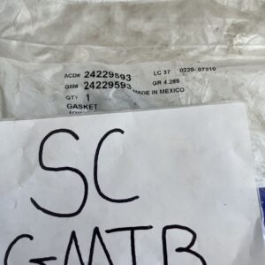 Genuine ACDelco 24229593 Transmission Control Valve Body Cover Gasket