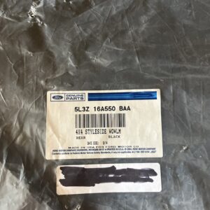 Genuine Ford 04-14 F-150 Styleside Rear Splash Guards Mud Flaps Molded Black OEM