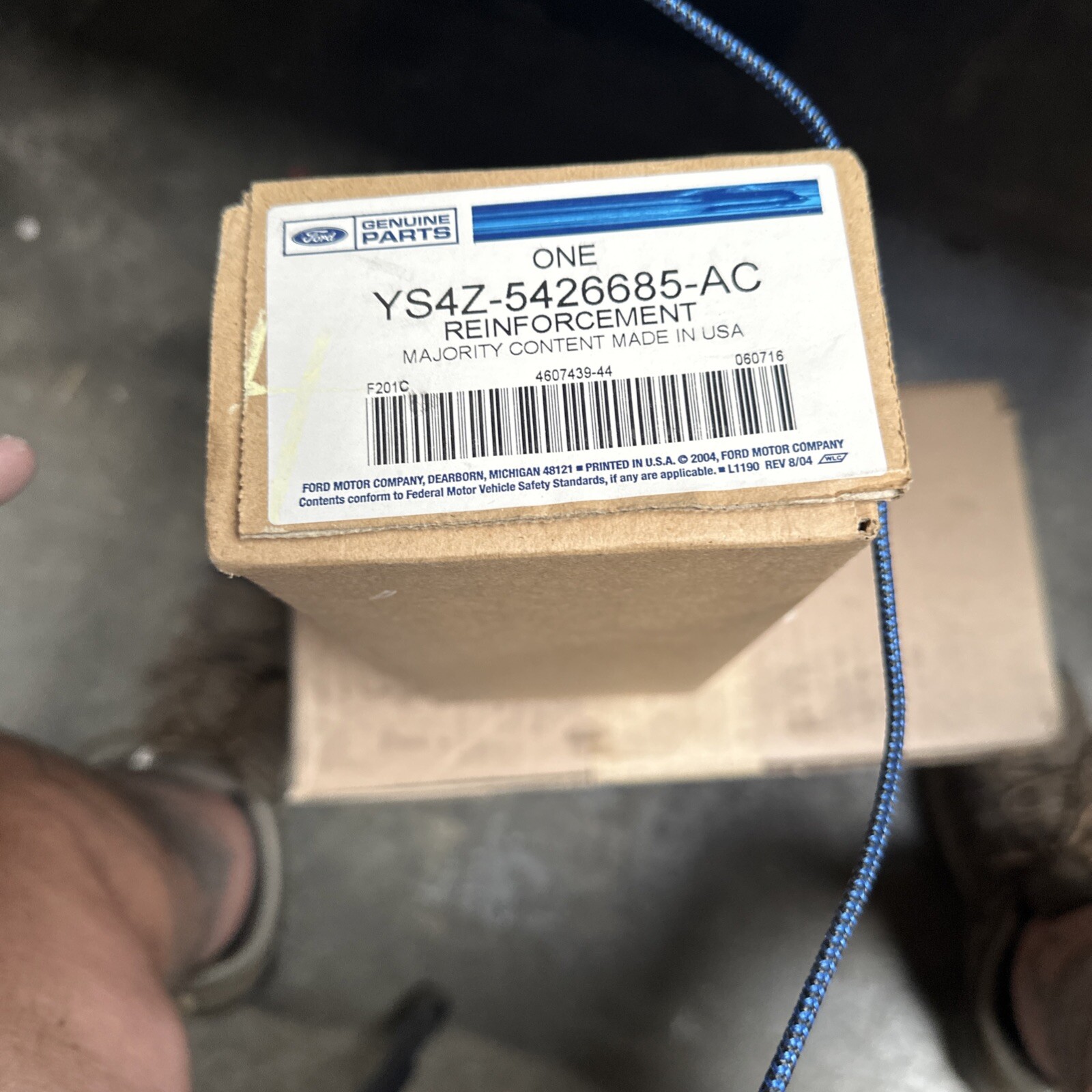 Genuine Ford 2000-2002 Focus Front L Exterior Door Handle Base YS4Z-5426685-AC