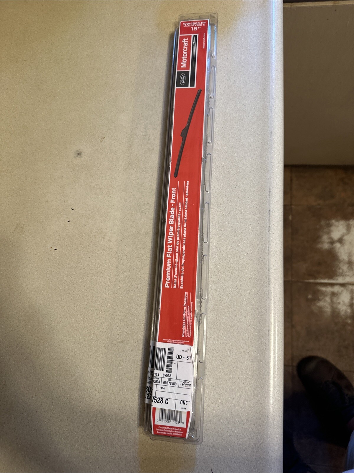 Genuine Ford Blade Assembly Wiper WW-1803-PF