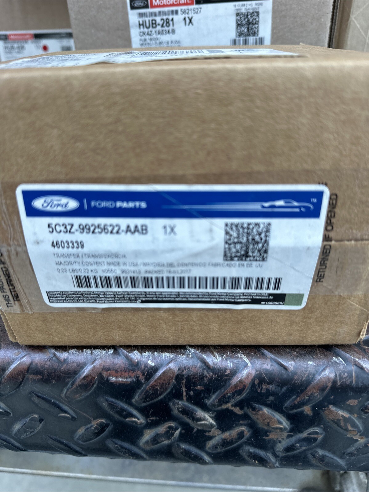 Genuine Ford Decal 5C3Z-9925622-AAB