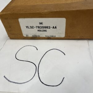 Genuine Ford Door Window Frame Moulding, YL3Z-7820982-AA