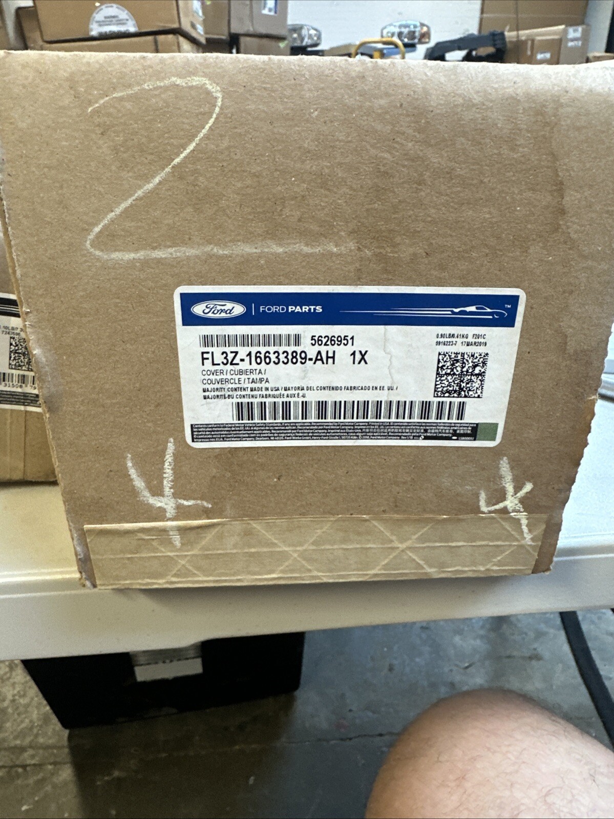 Genuine Ford FL3Z-1663389-AH Cover 2015-2019 F-150