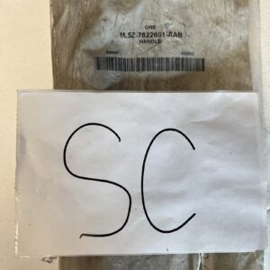 Genuine Ford Front Door Pull Handle Left Hand Side Drivers Silver-Grey