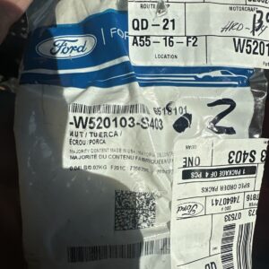 Genuine Ford Front Muffler Nut -W520103-S403(2) Nuts