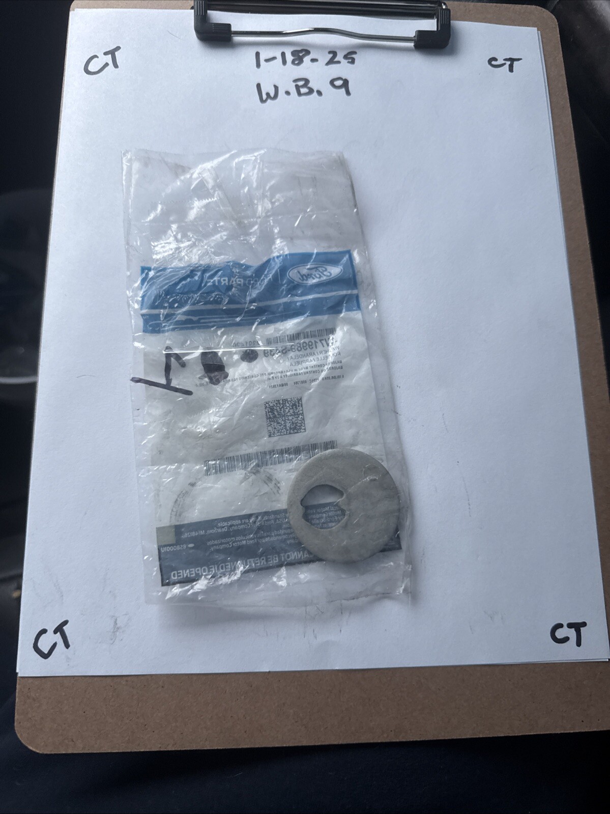 Genuine Ford Ft Lower Control Arm Cam -W719989-S439 - Image 3